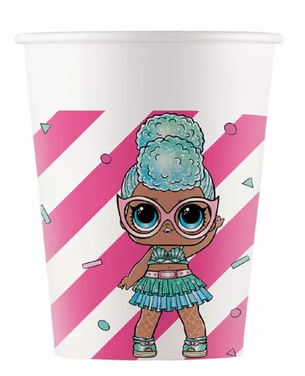 8 LOL 200 ml pappkopper