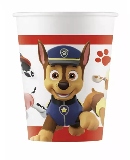 8 Paw Patrol Ready for Action 200ml Paper Cups
