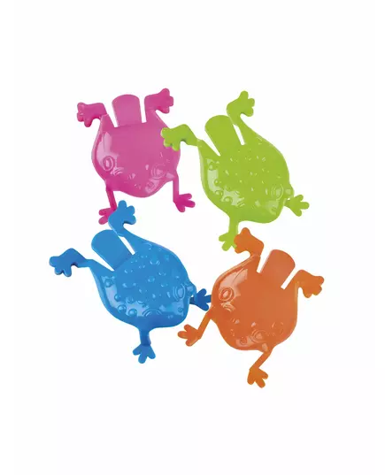 Piñata-tilbehør hoppende frosker 6 x 8,5 cm