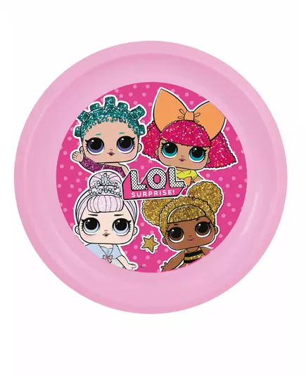 LOL plast middagstallerken 21 cm