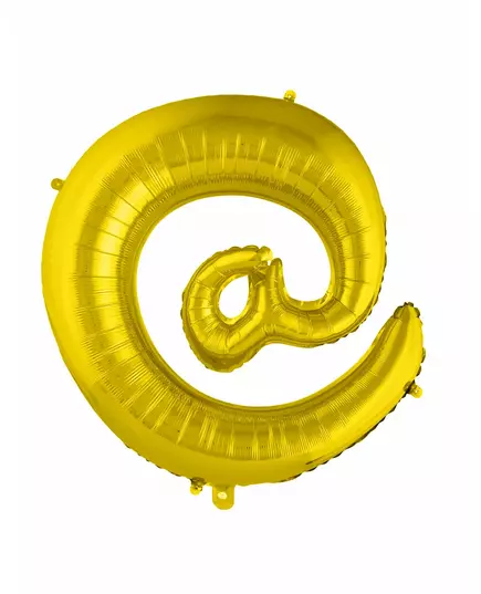 Kjempestor folieballongsymbol @ gull 70 cm