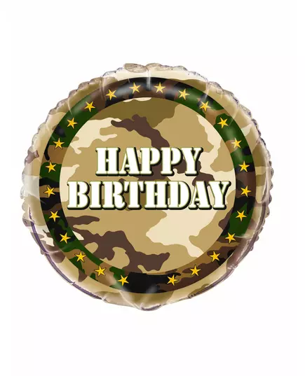 Military foil balloon 45 cm