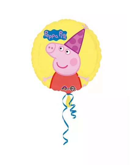 Peppa Gris bursdagsfolieballong 43 cm