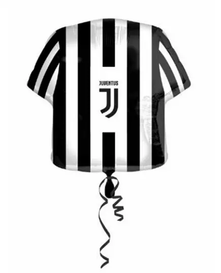 Juventus svart og hvit draktfolieballong 60 cm