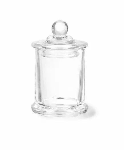 Liten glassgodteriboks 9 x 6 cm