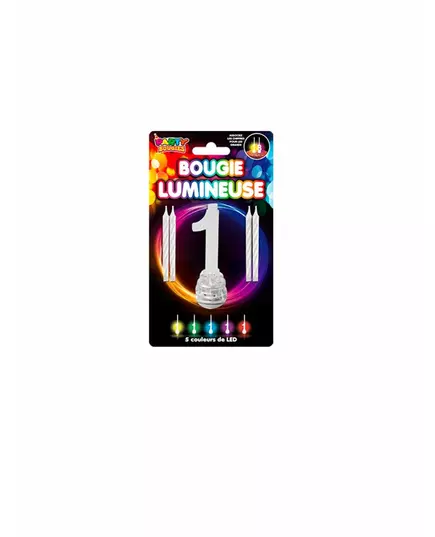 LED nummer 1 lys