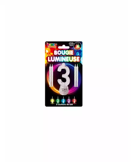 LED nummer 3 lys