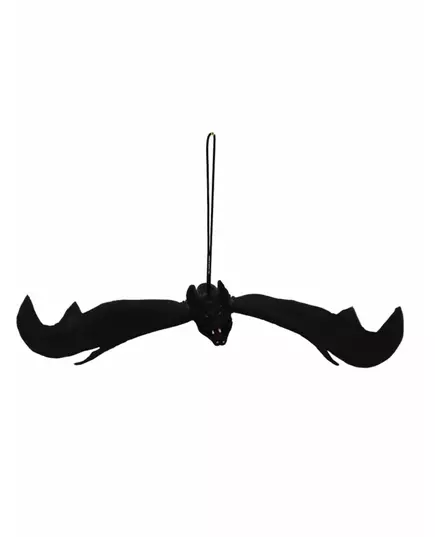 Svart hengende flaggermus 54 x 26 cm Halloween