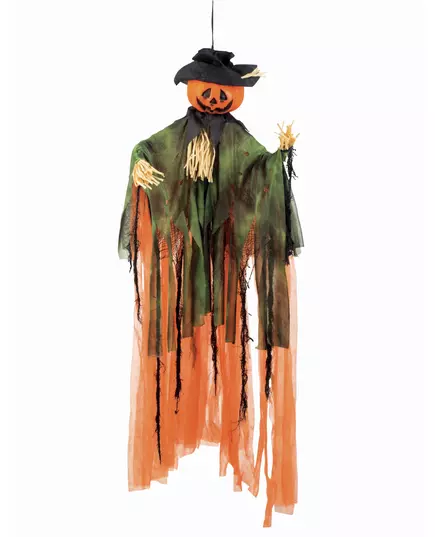 Halloween Pumpkin Scarecrow Hanging Decoration 1m