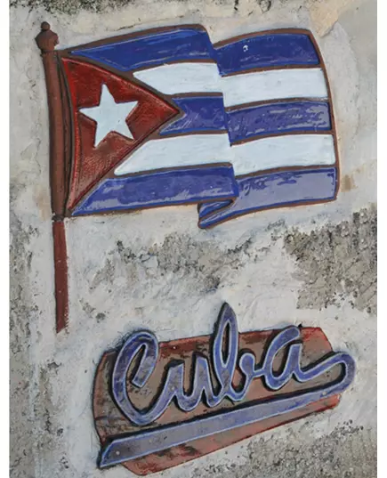 Cuba wall decoration 30 x 41.5 cm