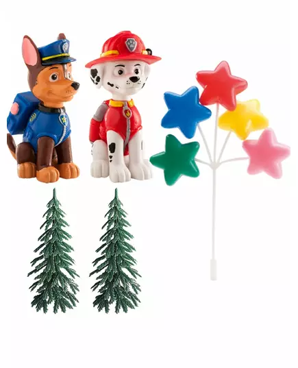 Paw Patrol kakedekorasjoner