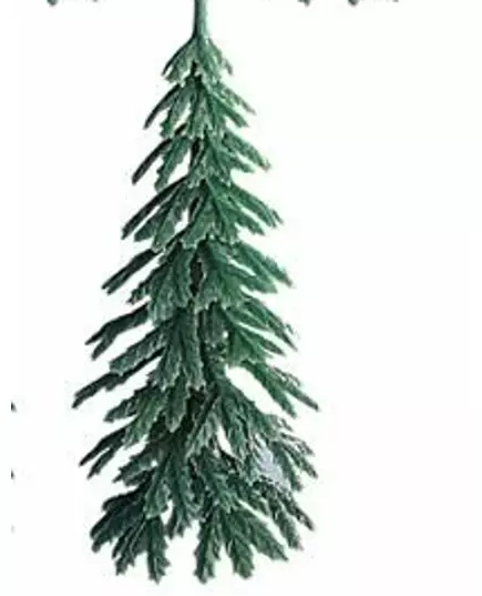 Dekorativ hakke Juletrestokk i plast 7 cm