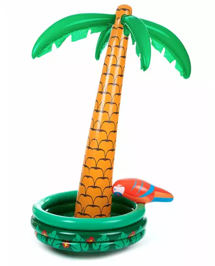 Inflatable palm tree cooler for adults 170 cm