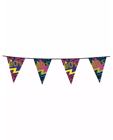 80-talls festvimpelgirlander 6 m