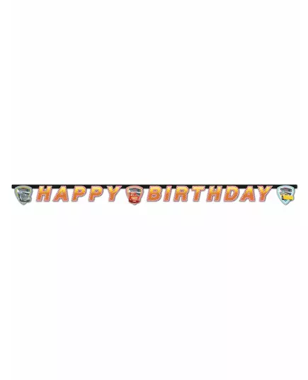 Happy Birthday Cars 3 Garland 2 meters