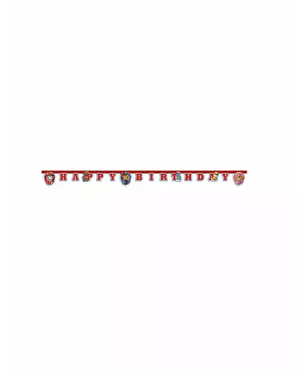 Happy Birthday Paw Patrol Ready for Action Garland 2m