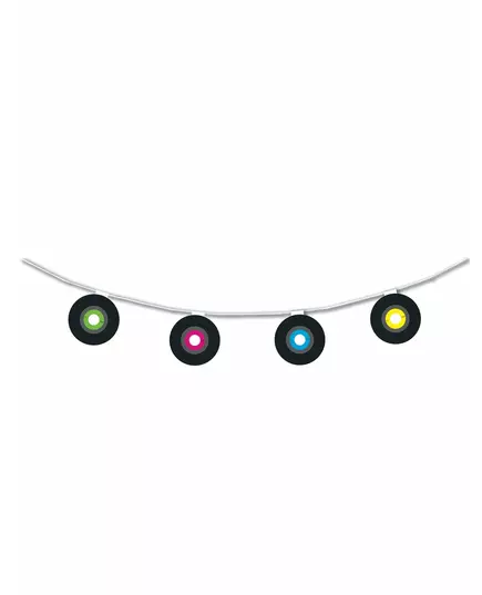 3.20 m flame retardant vinyl paper garland