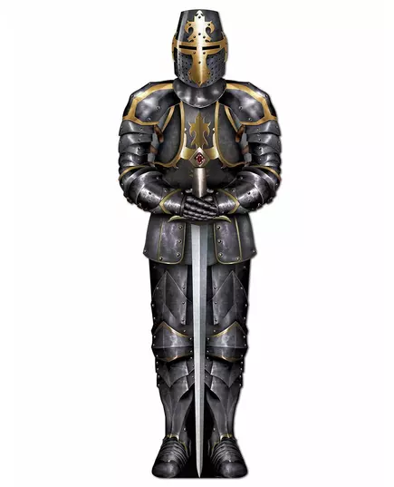 Knight with armor decoration 182 cm