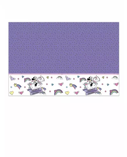 Minnie and the Unicorn plastic tablecloth 120 x 180 cm