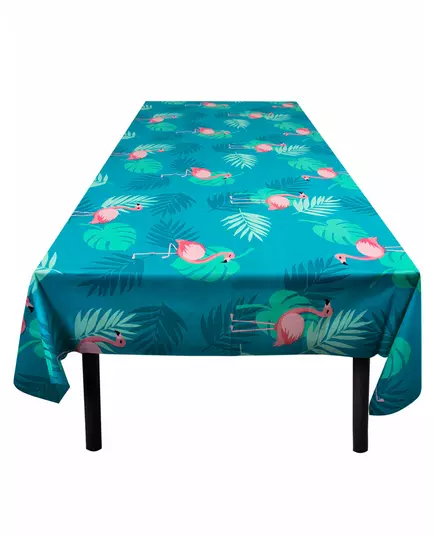 Tropical Flamingo Plastic Tablecloth 130 x 180 cm