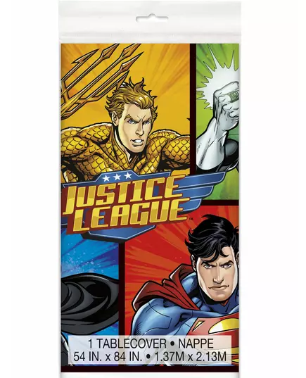 Justice League plastduk 137 x 213 cm