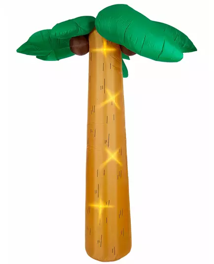 Kjempestor oppblåsbar palme med lys 270 cm