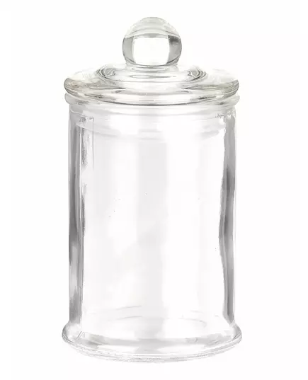 Liten glassgodteriboks 12 x 5 cm