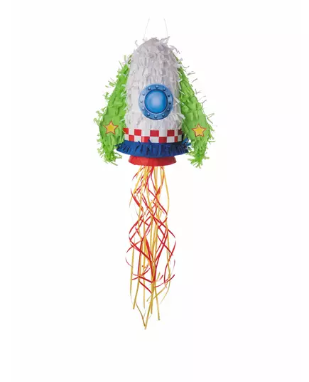 Rakettpiñata 45 x 32 x 15 cm