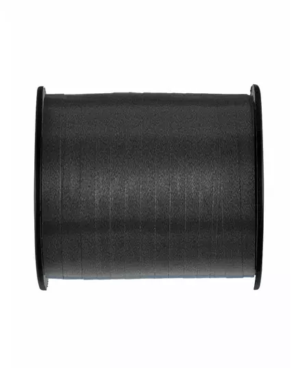 Black curling ribbon