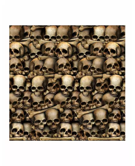 Catacombs skeleton wall decoration 1.2 x 9 m