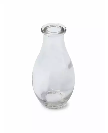 14 cm glassvase med én blomst