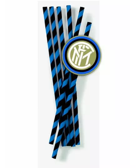 12 Inter cardboard straws 19.5 cm
