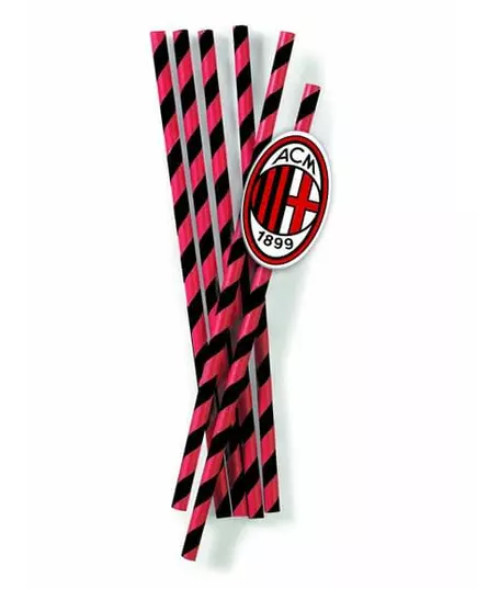 12 Milan cardboard straws 19.5 cm