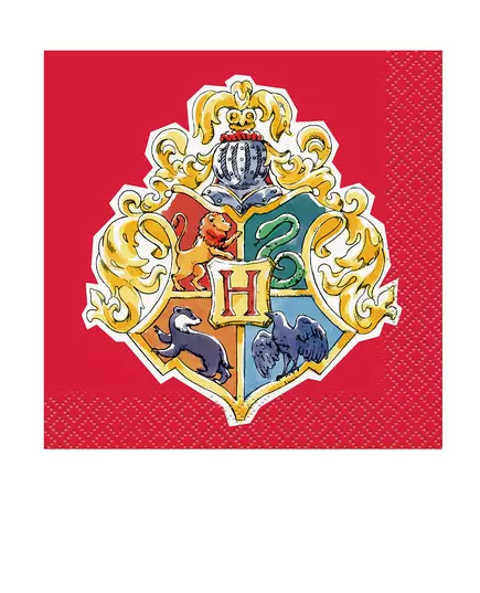 16 små Harry Potter-servietter 25 x 25 cm