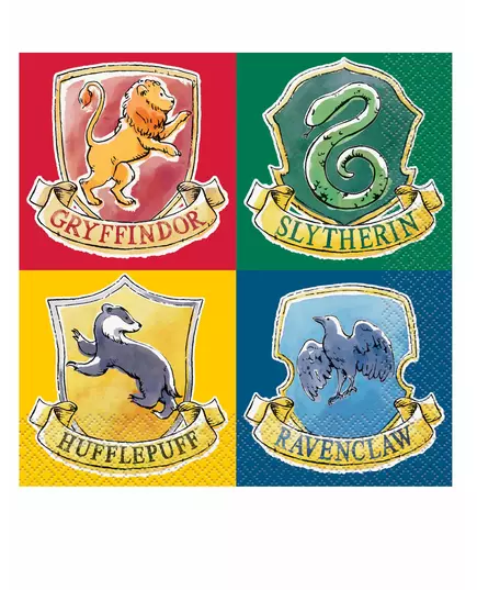 16 Harry Potter Napkins 33 x 33 cm