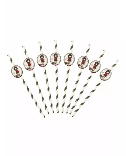 8 Ruby Santoro pappsugerør