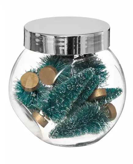 8 Small 5 cm Christmas tree decorations