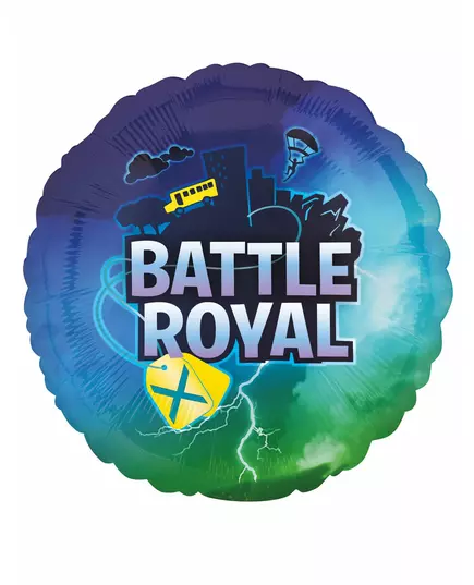 Battle Royale rund aluminiumsballong 43 cm