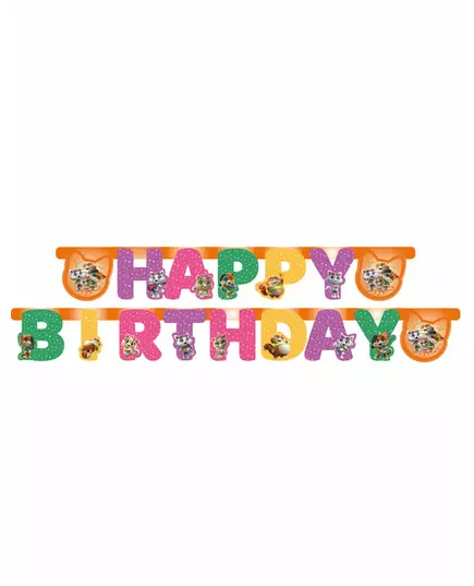 Cardboard letter banner 44 Cats 2m