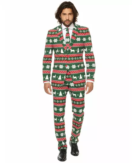 Mr. Festive green costume for men Opposuits, Size: Medium (EU 48-50)