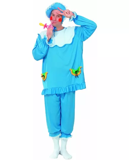 Blue baby costume for men