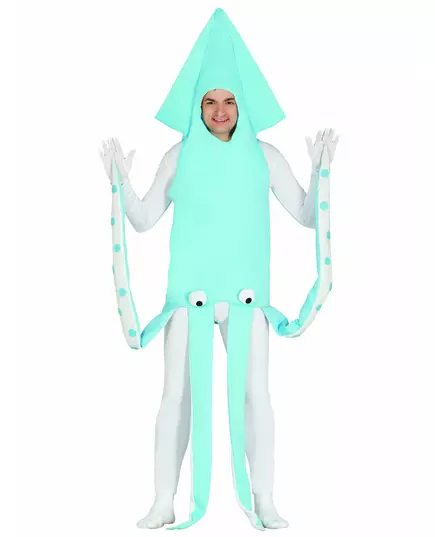 Adult blue squid costume
