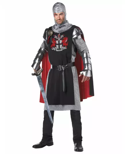 Medieval Knight Costume for Men, Size: Large/X-Large (42/46)