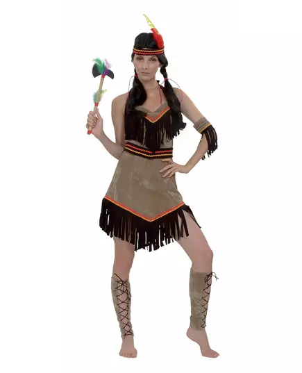 Women's backless Indian costume, Size: Medium/Large