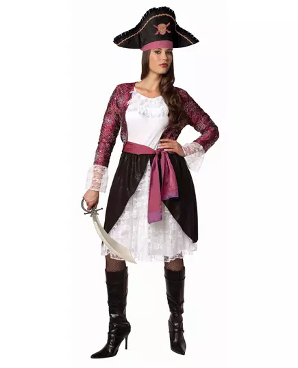 Pink pirate costume for women