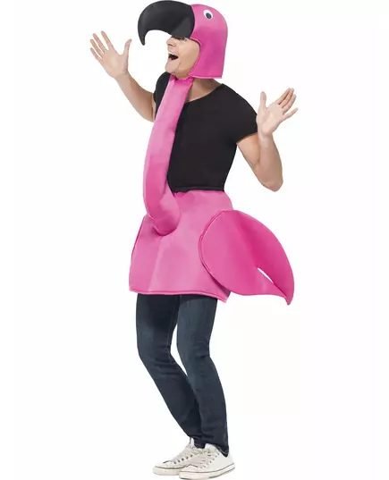Flamingokostyme til voksne