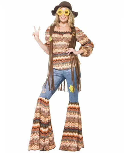 Hippie harmonikostyme for kvinner