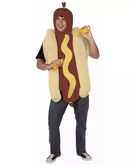 Adult hot dog costume