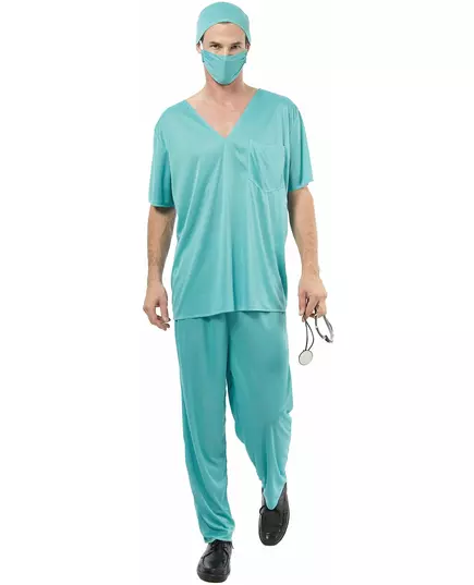 Doktorkostyme for menn, Størrelse: One Size (42)