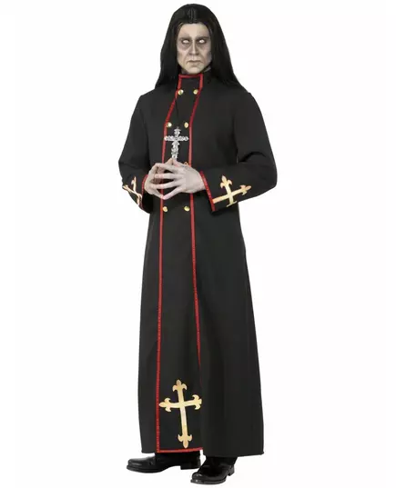 Demonic Monk Costume for Men Halloween